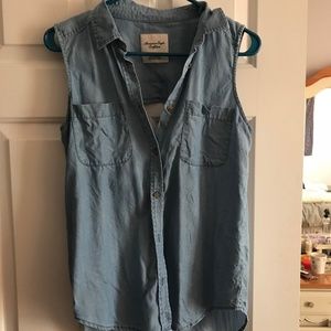 American Eagle Chambray Shirt